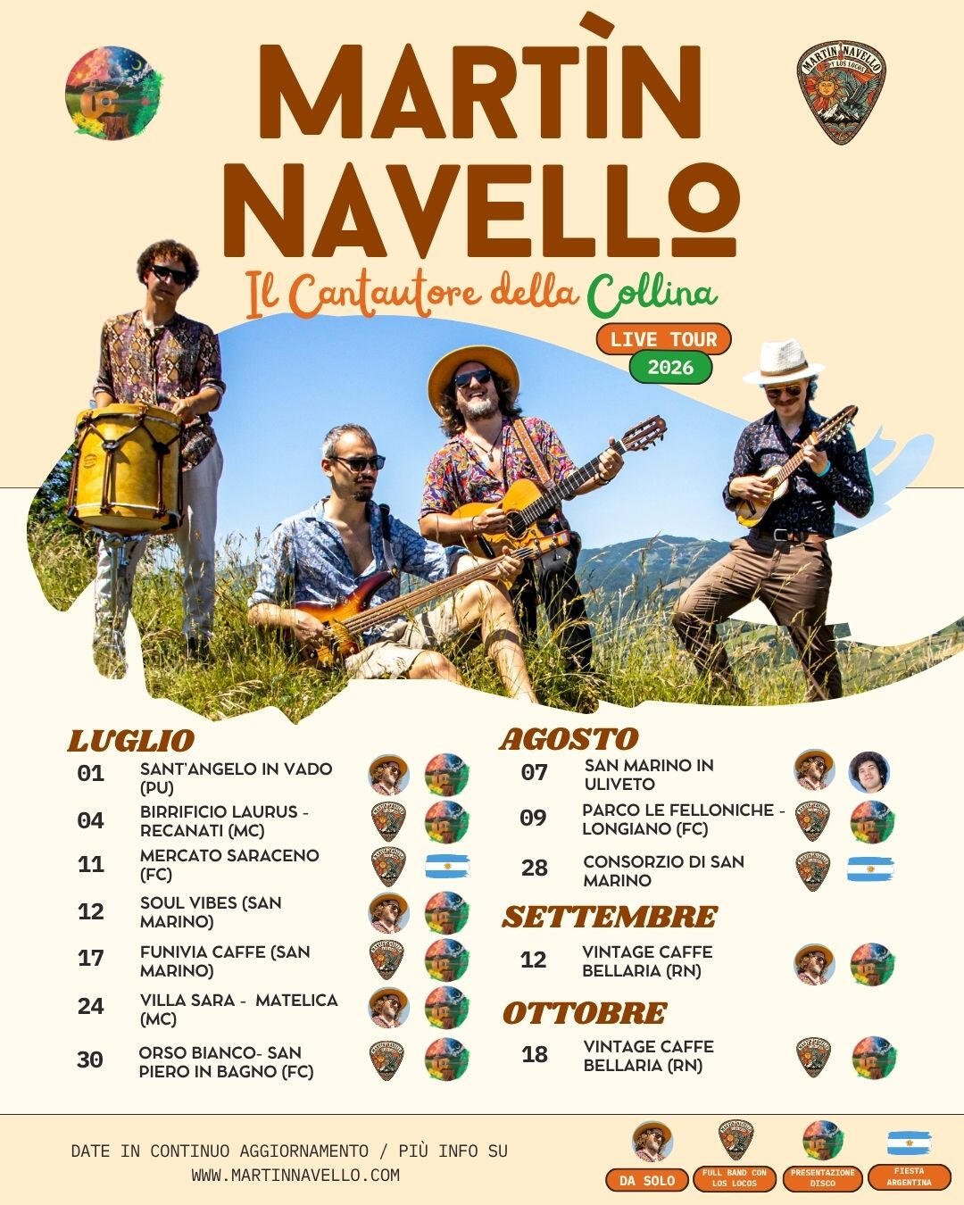 COPERTINA Il Cantautore della collina MARTIN NAVELLO